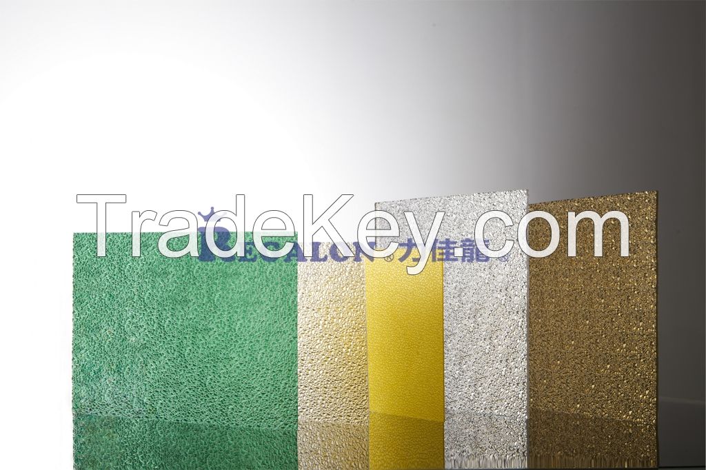 polycarbonate embossed sheet