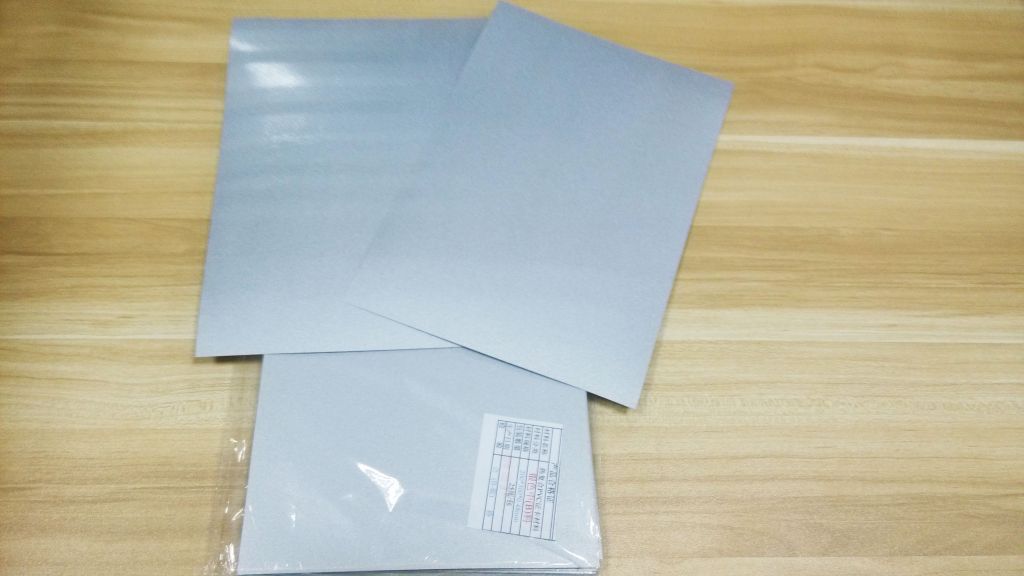 No-Laminated PVC Card Sheet(White/Silver/Gold)