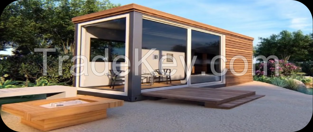 container home outdoor sleeping pod steel vila    Luxury design Customized Mobile Tiny Prefab Modular Homes Capsule Mobile Houses home pod container house Capsule Hotel