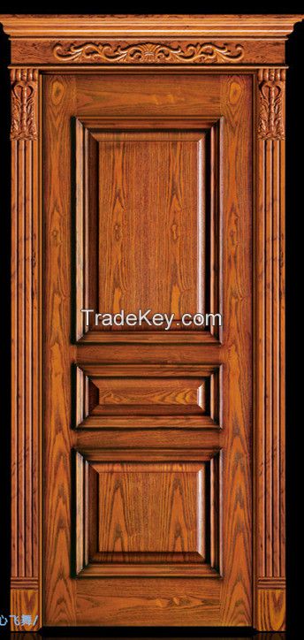 Classic Design High Quality Wood door y Wooden Doors Solid wooden doors  wood door  Internal Door room door