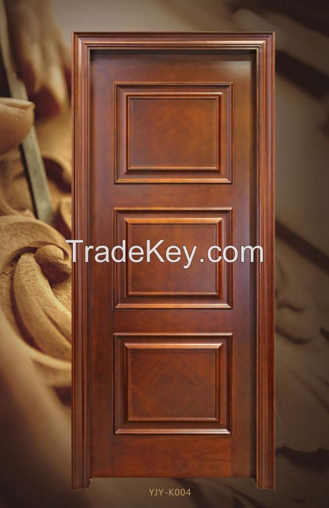 Classic Design High Quality Wood Door Wooden Doors Solid Wooden Doors  Wood Door  Internal Door Room Door