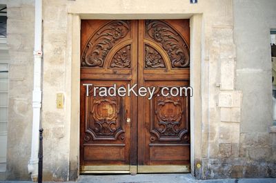 wooden door entrance door  Luxury  design  Wooden Doors Solid wooden doors  wood door  room door   Internal Door room door 