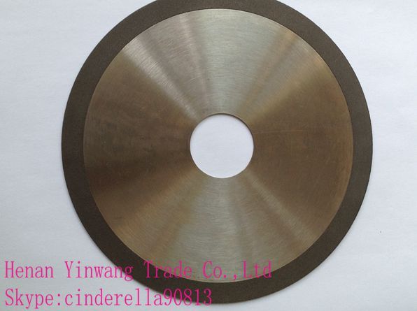 High precision  Resin  bond  Diamond Cutting Wheels with steel core