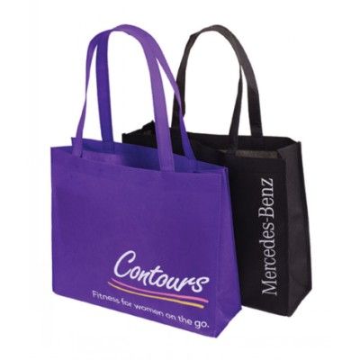 Non-woven bags tote boutique bag with gusset