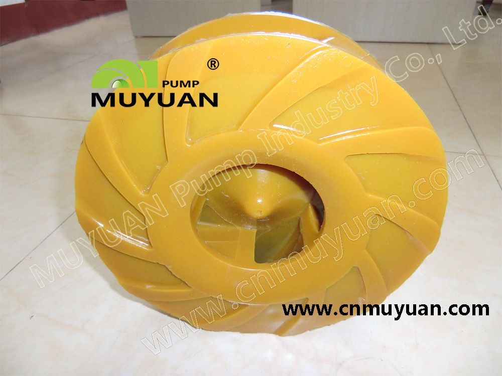 China Muyuan Polyurethane Centrifugal Slurry Pump Parts