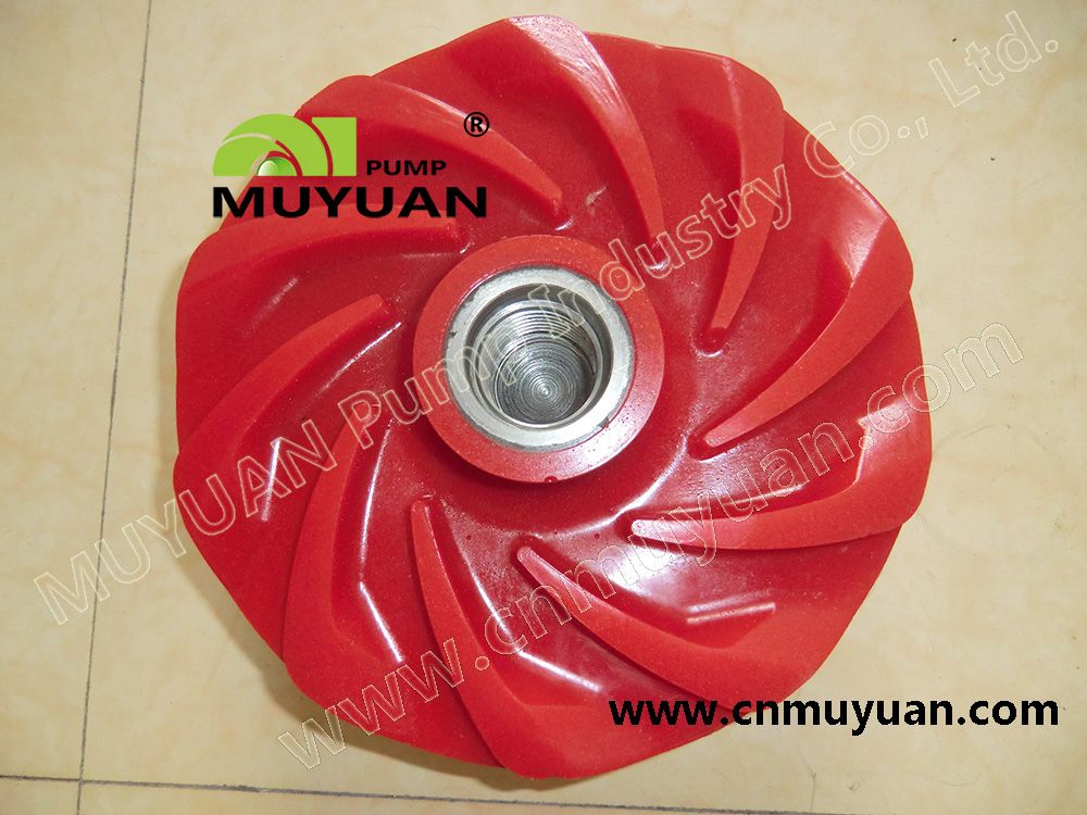 China Muyuan Polyurethane Centrifugal Slurry Pump Parts