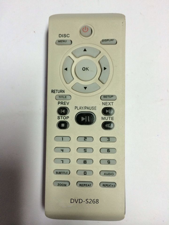 DVD D-268 remote control
