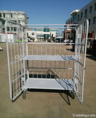 steel collapsible logistics tool trolley