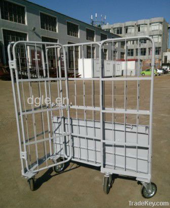 steel collapsible logistics tool trolley
