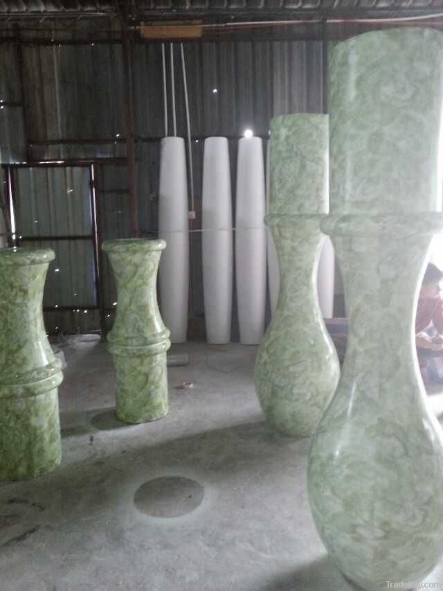 Interior decorative plaster of paris gypsum Flower Corners And Beading