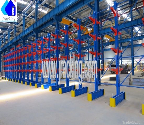 Jracking heavy duty cantilever racking system for long itmes