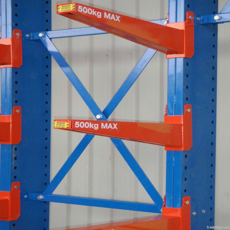 Jracking heavy duty cantilever racking system for long itmes