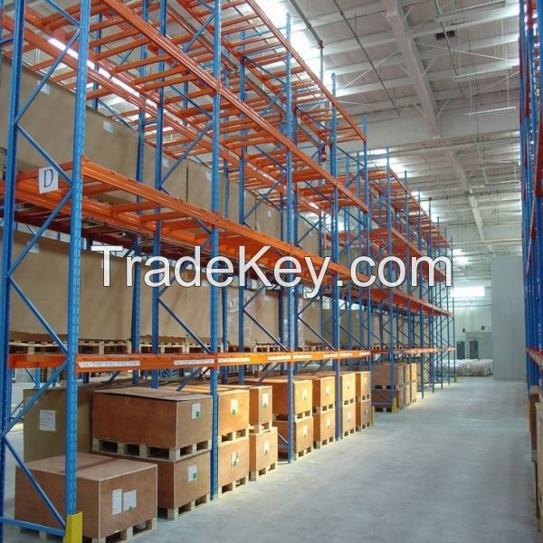 Jracking heavy duty economical pallet rack system 