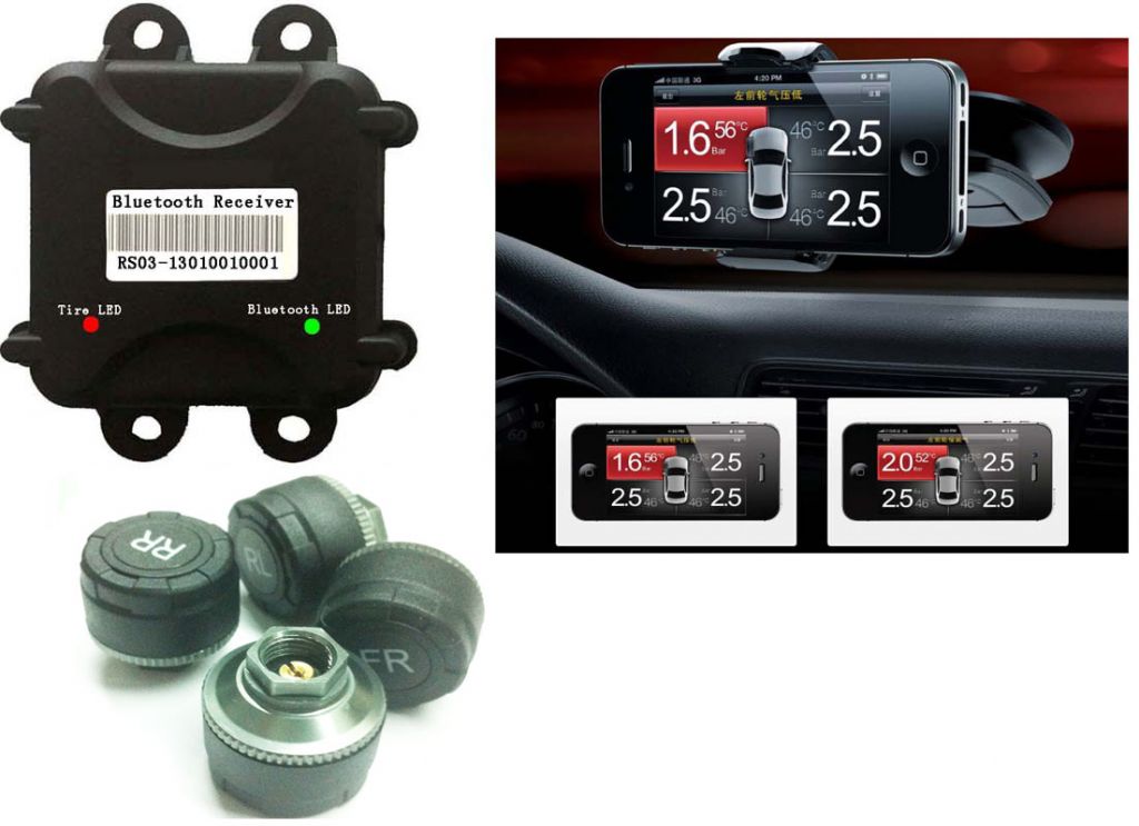 Andriod Bluetooth Tpms (tire Pressure Monitoring System)