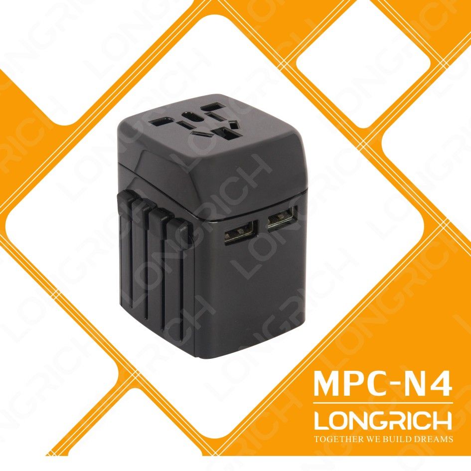 2014LONGRICH universal plug adapter for traveling(MPC-N4)