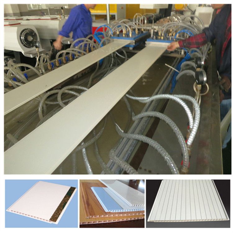 PVC ceiling panel making machine UPVC ceiling board extrusion line