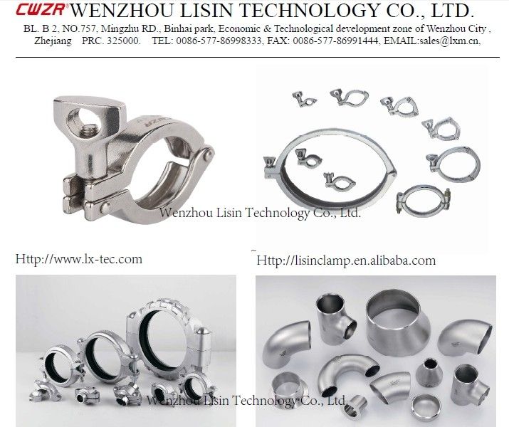 stainless sanitary clamp