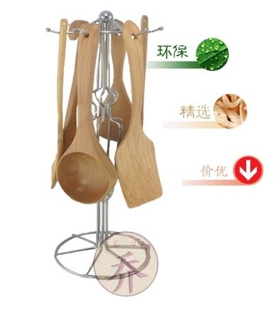 Japanese top Wooden Cooking Tool Sets collection ( wooden spatula, wooden soup spoon, wooden ladle, etc.)