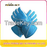 2015 new design waterproof custom sport ski gloves