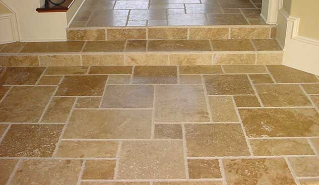 Classic Travertine Antiqued French Pattern Set