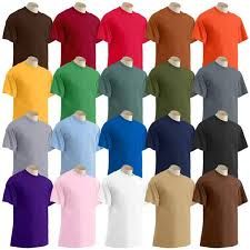 High Quality plain 100% Cotton T-Shirts