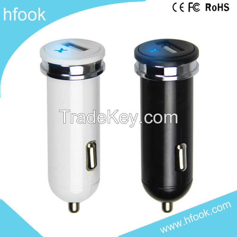 OEM orders accepted 5V2.1A colourful Car Mobile Charger