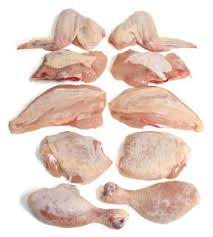 whole chicken parts