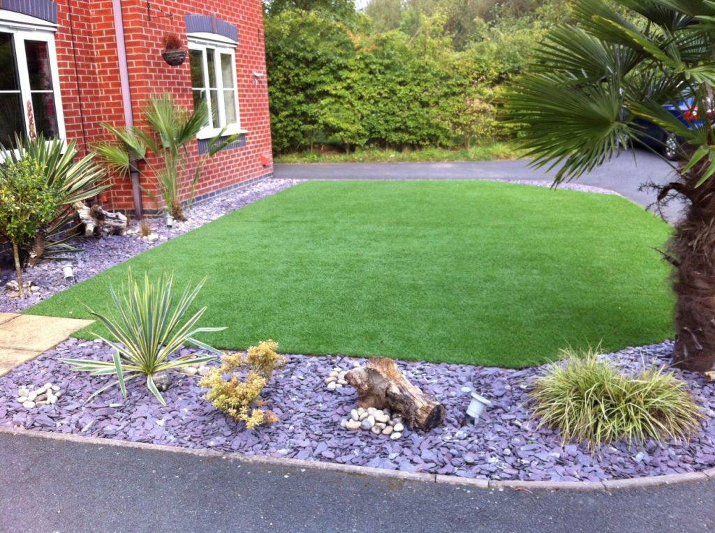 natural color grass covering /synthetic turf
