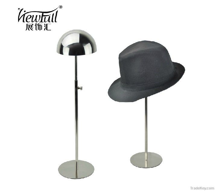 Metal hat display rack