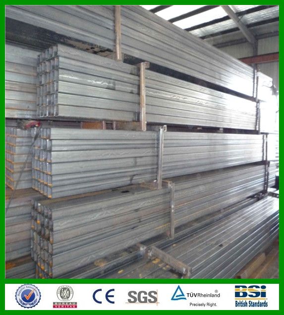 galvanized rectangular steel pipe