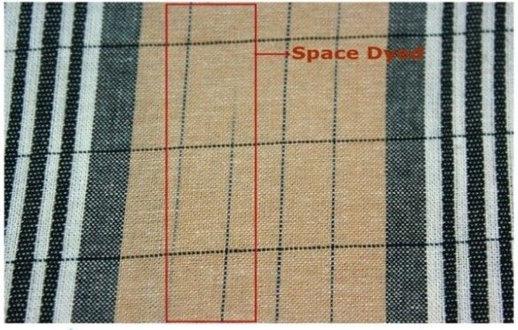 space-dyed fabric