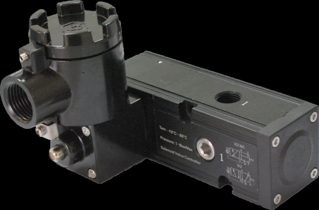 pneumatic actuator with namur solenoid valve Explosion-proof Type G1/4