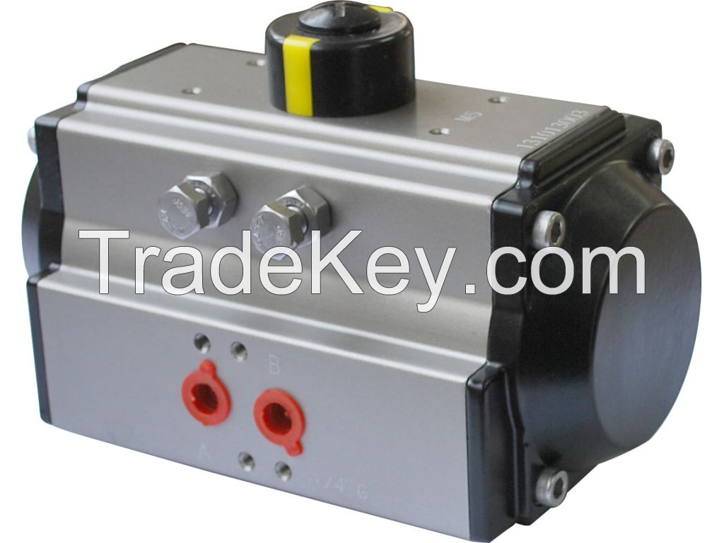 Pneumatic actuator of control valve