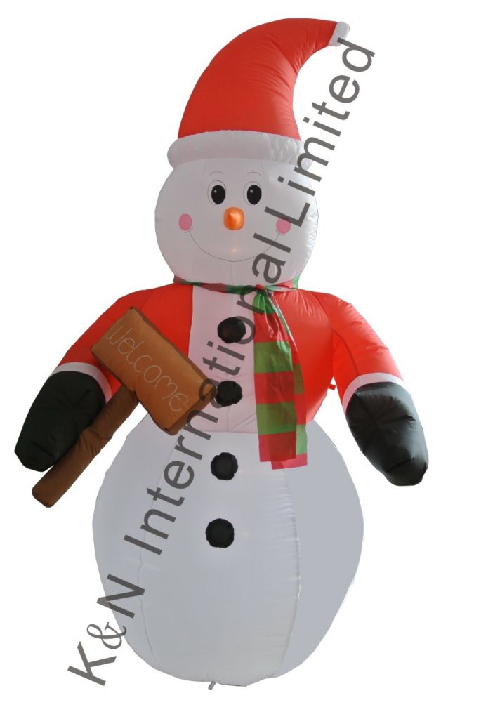 8FT Inflatable snowman