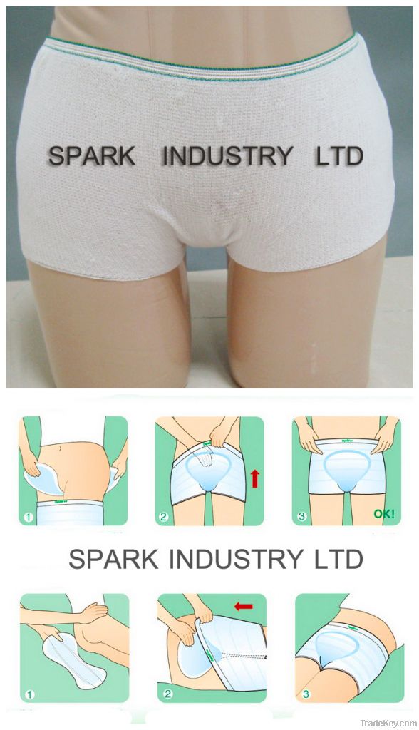 disposable medical product of incontinence fixation mesh pants