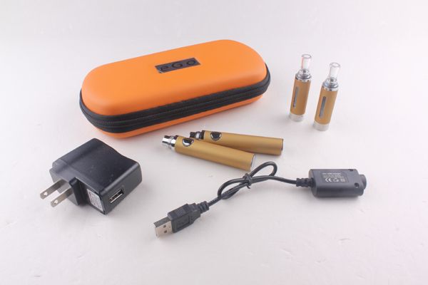 Variable voltage evod mt3 clearomizer ecig zipper starter kit