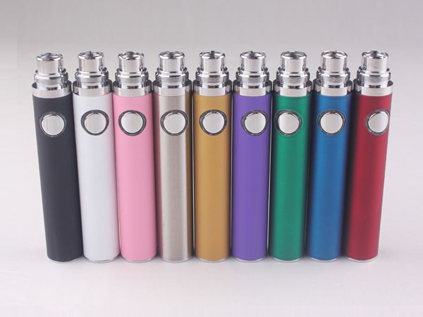 Trueman new evod battery 650mah/900mah/1100mah variable voltage 9 color