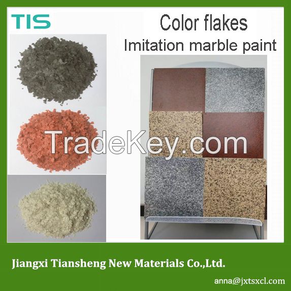 color flakes for exterior wall paint