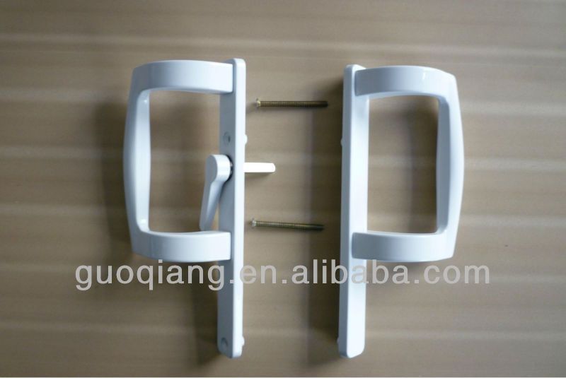 d type sliding aluminum handle