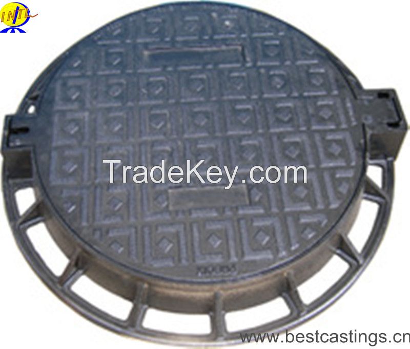 OEM Custom Ductile Iron Manhole Cover