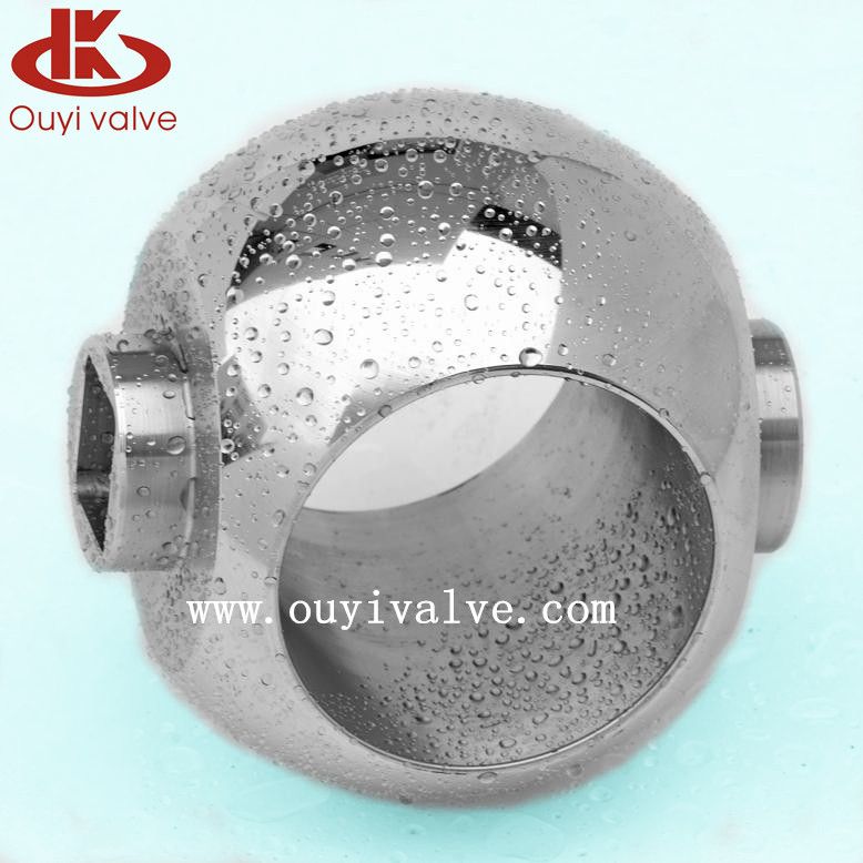 Trunnion ball for ball valve (TB002)