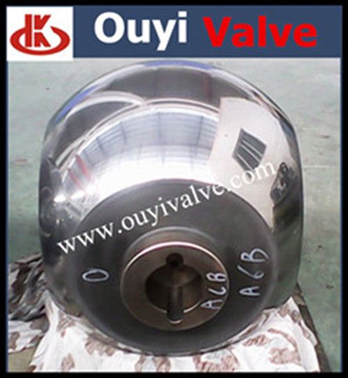 Metal seal ball for ball valves
