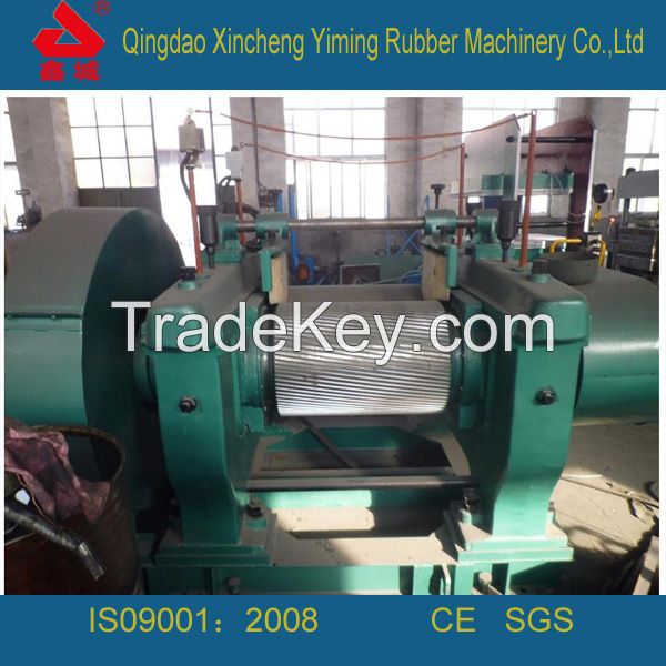 rubber crushing mill machine