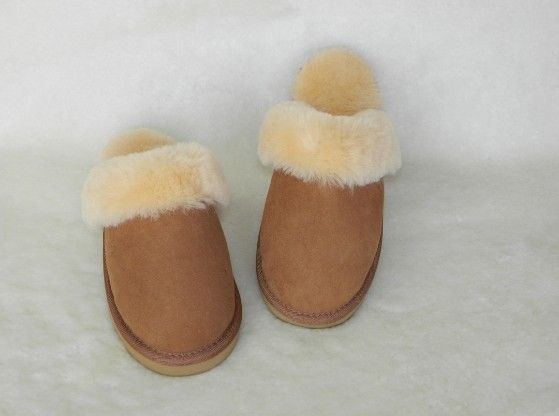 Sheepskin slipper