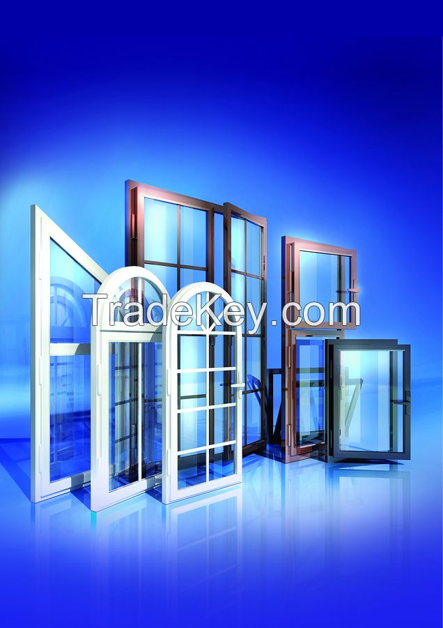 Aluminum windows,