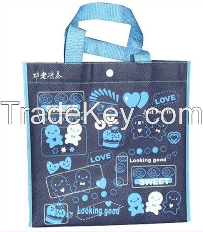 Cheap Printed foldable recyclable laminated PP non woven gift bag, bag factory