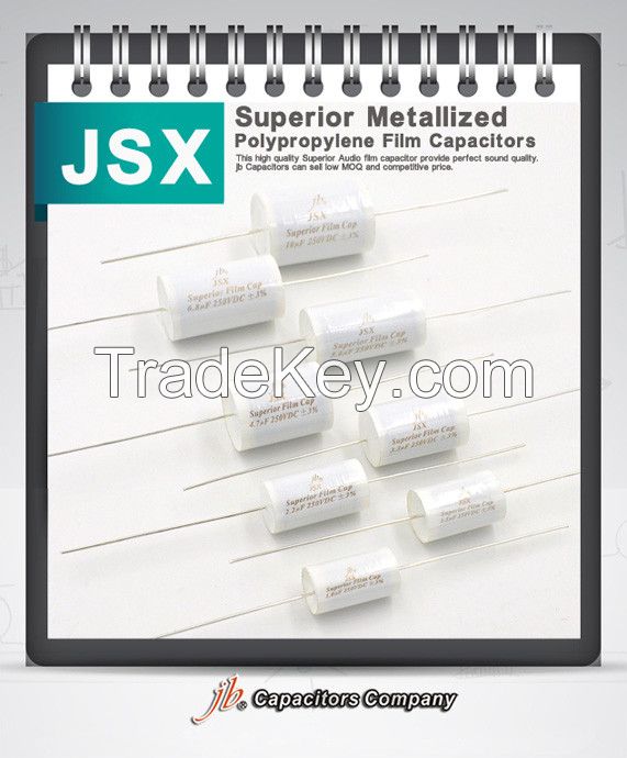 Superior Metallized Polypropylene Film Capacitors â€“ Axial 