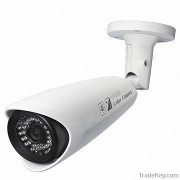 Megapixel Outdoor IR Camera with 5-megapixel Aptina 9P006 CMOS, PoE Fu