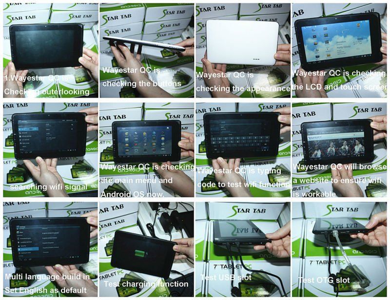 Children PC android 4.2 7inch capacitive Screen WS431 kids tablet pc 