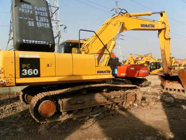 used excavator PC360-7, second hand komatsu excavator